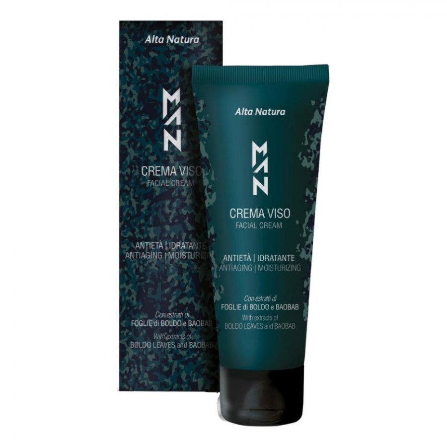 CREMA VISO UOMO ANTIETA' ALTA NATURA 50ml