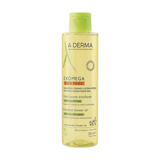 A-DERMA EXOMEGA CONTROL OLIO lavante Emolliente Anti-Grattage 200ML