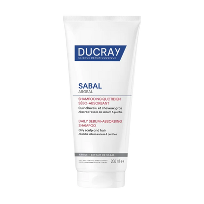 DUCRAY SABAL ARGEAL SHAMPOO QUOTIDIANO SEBO-ASSORBENTE 200ML