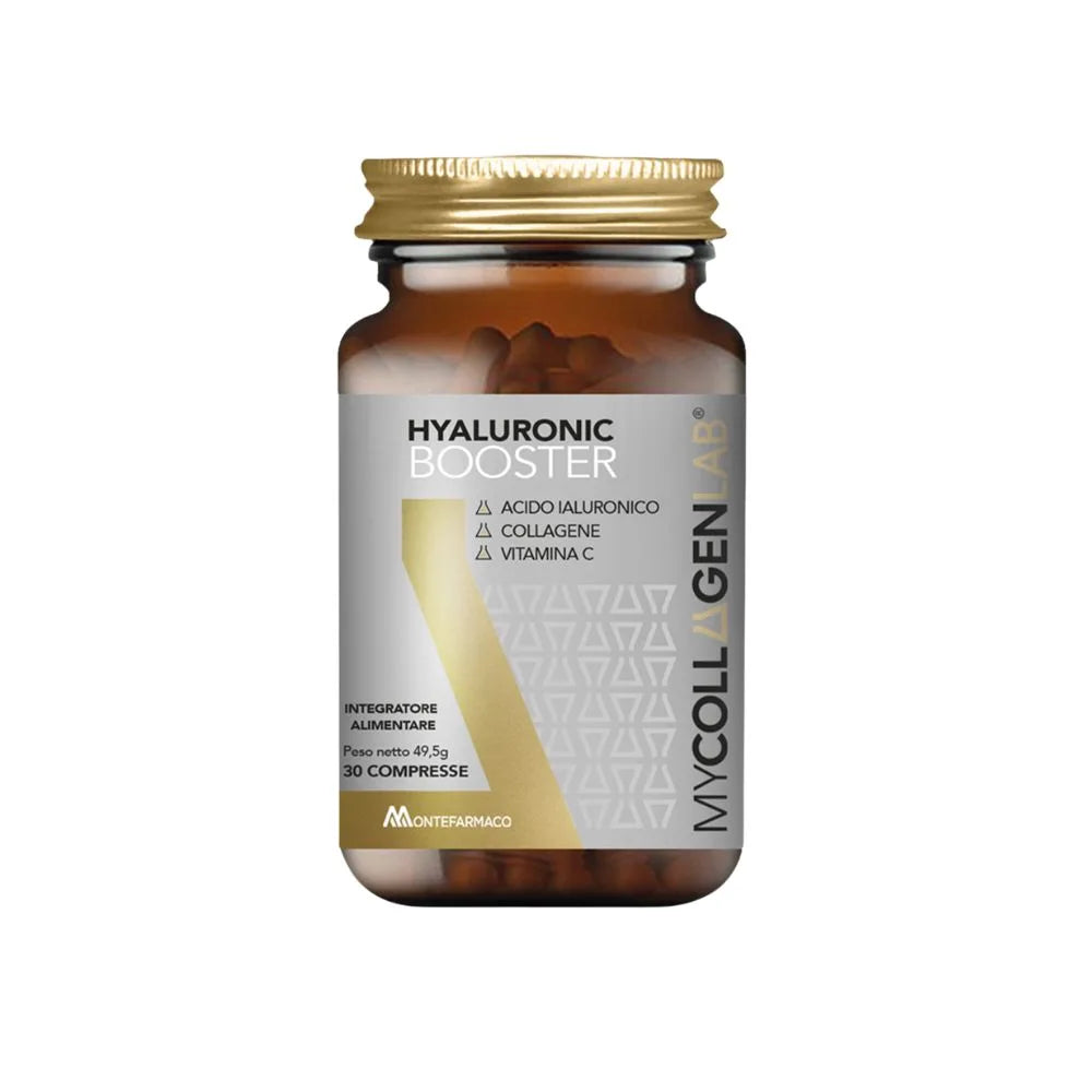 MyCollagenLab Hyaluronic Booster Integratore Alimentare Pelle e Capelli, 30 compresse