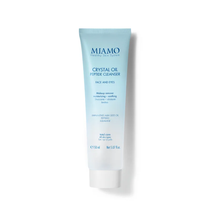 MIAMO CRYSTAL OIL Peptides cleanser Detergente Struccante 150ml