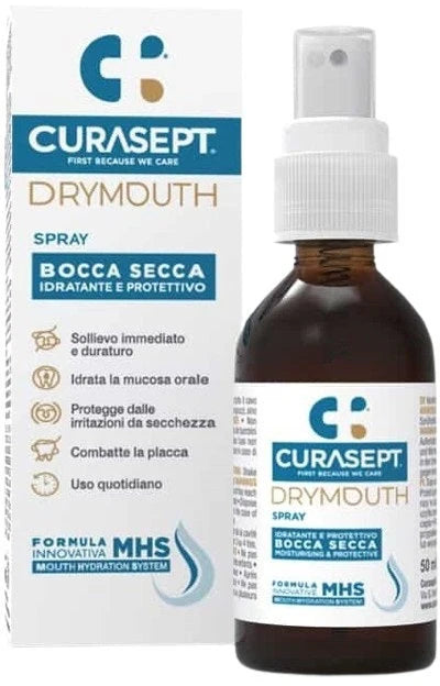 CURASEPT DRYMOUTH SPRAY 50ml - spray per bocca secca