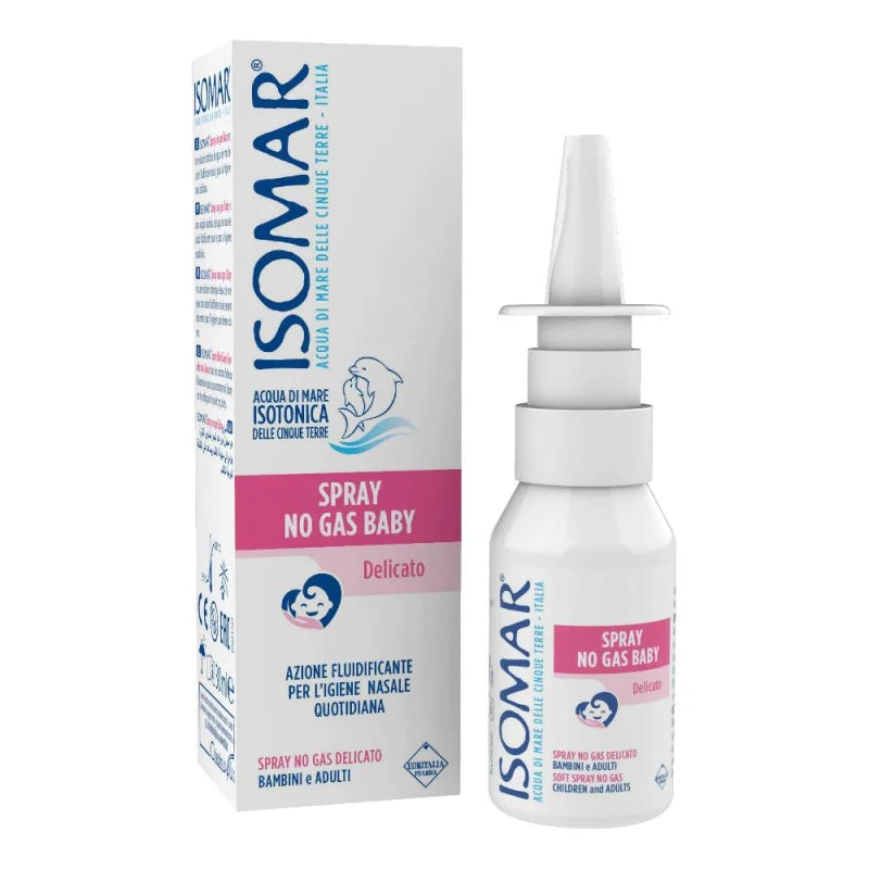 ISOMAR Baby Spray NO Gas DELICATO 30ml - azione fluidificante