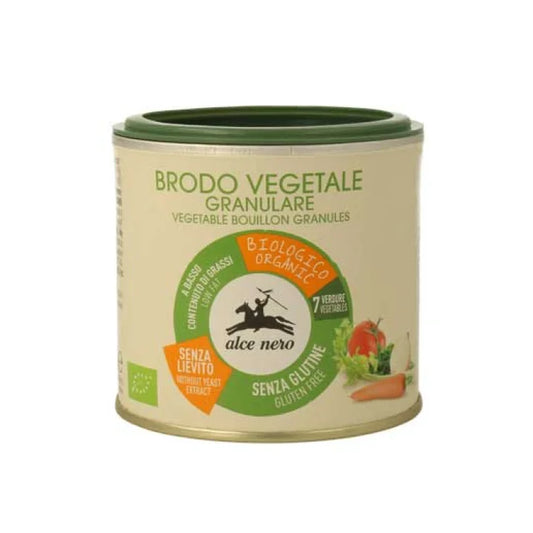 ALCE NERO Brodo Vegetale Granulare Biologico 120g