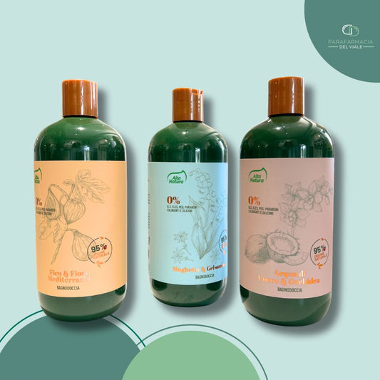 BAGNODOCCIA ALTANATURA 500ml VARIE PROFUMAZIONI ORIGINE NATURALE
