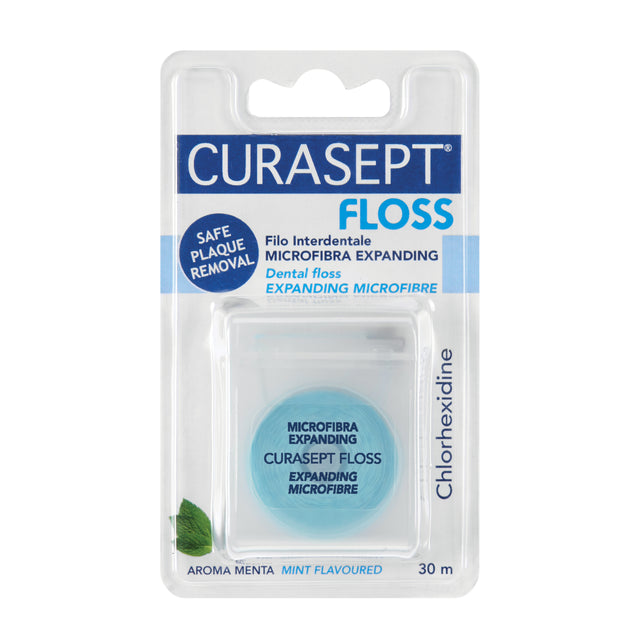 CURASEPT FLOSS EXPANDING + CLOREXIDINA 30metri