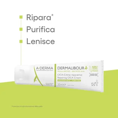 A-DERMA DERMALIBOUR+ CICA-Crema ristrutturante purificante 50ml