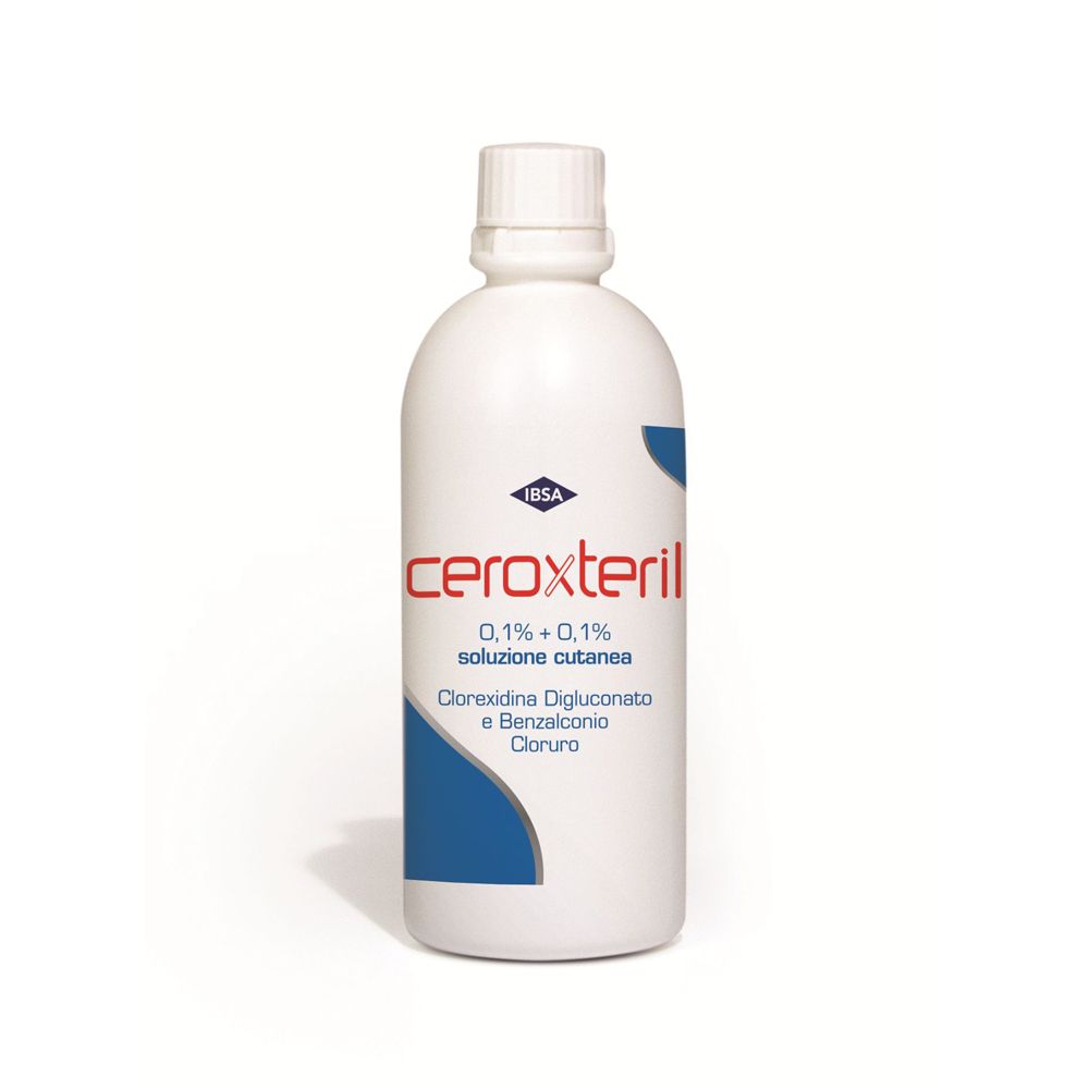 CEROXTERIL 0,1+0,1% SOLUZIONE CUTANEA DISINFETTANTE 200ML