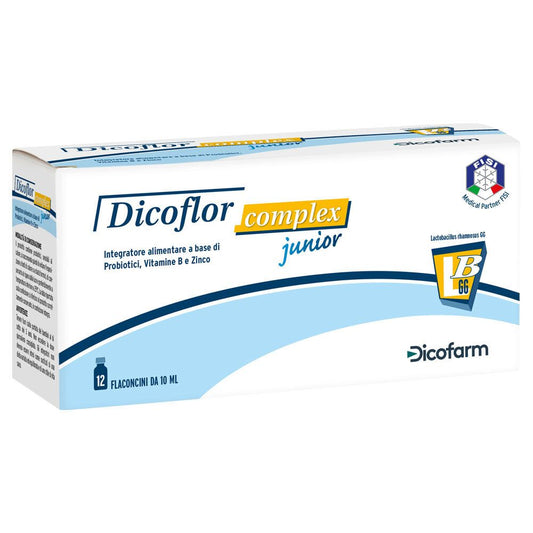 DICOFLOR COMPLEX JUNIOR 12 FLACONCINI 10ML
