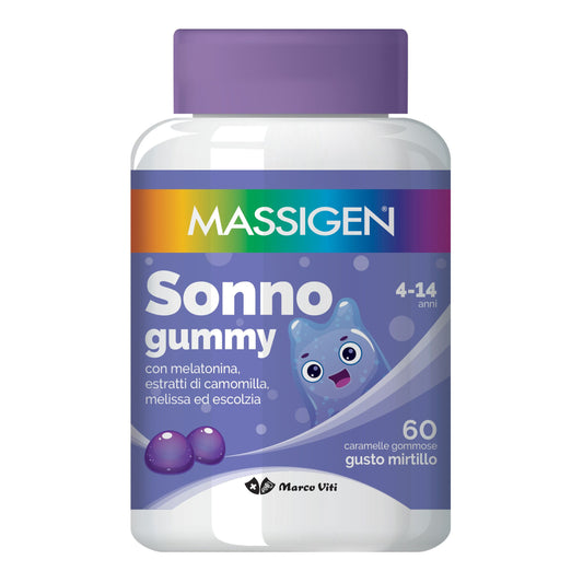 MASSIGEN SONNO GUMMY 60 CARAMELLE GOMMOSE MELATONINA
