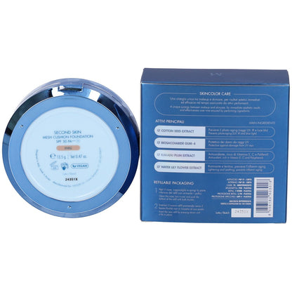 MIAMO Second Skin Mesh Cushion Foundation Fondotinta Tonalitá Shell spf 50