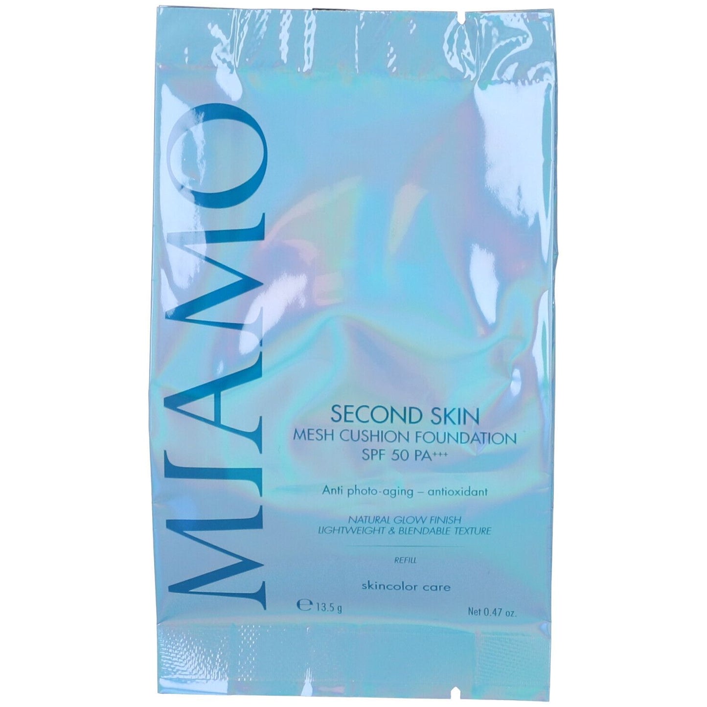 MIAMO Second Skin Mesh Cushion Foundation Fondotinta spf 50+ Tonalitá Shell Ricarica