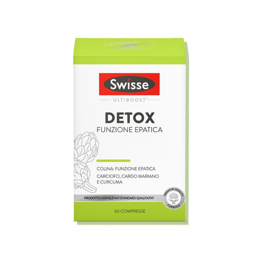 SWISSE DETOX FUNZIONE EPATICA 60 COMPRESSE