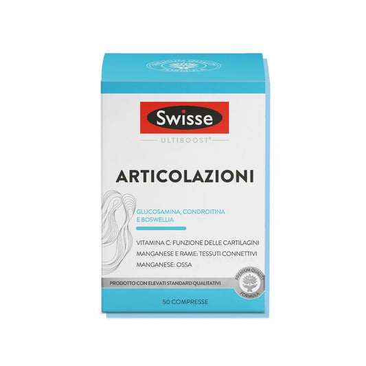 SWISSE ARTICOLAZIONI 50CPR - Glucosamina, Condroitina, Boswellia