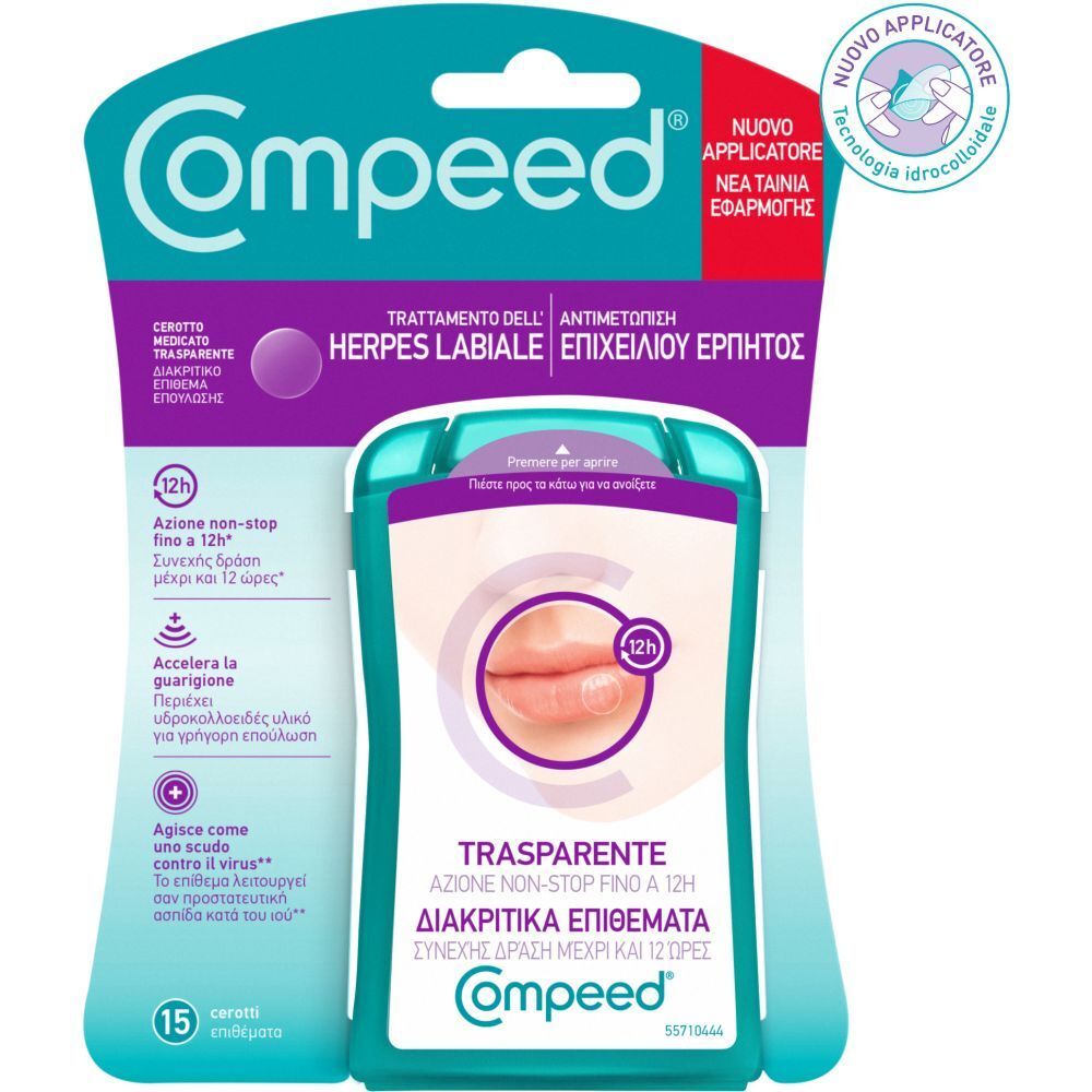 COMPEED HERPES PATCH 15 PEZZI
