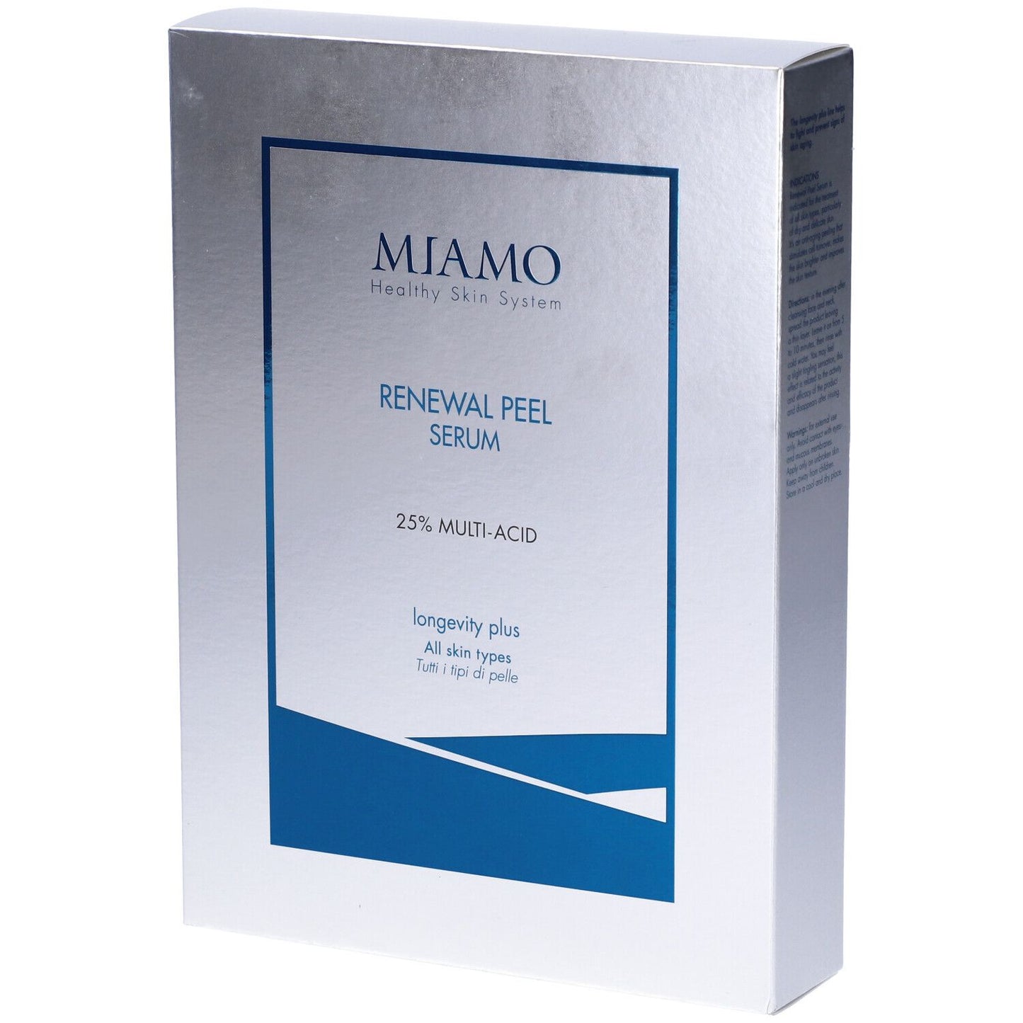 MIAMO Longevity Plus Renewal Peel Serum - Siero Viso Peeling 8 tubi