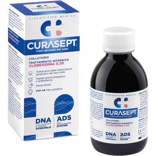 CURASEPT COLLUTORIO CLOREXIDINA 0,20 200ML - TRATTAMENTO INTENSIVO