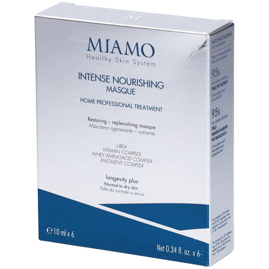 MIAMO Longevity Plus Intense Nourishing Maschera Nutriente Viso 6 x 10 ml