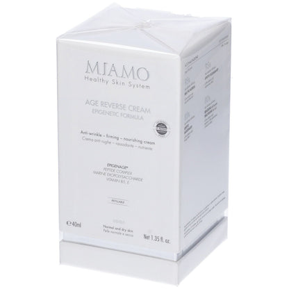 MIAMO Age Reverse Epigenetic Formula Crema Viso Ricarica 40ml
