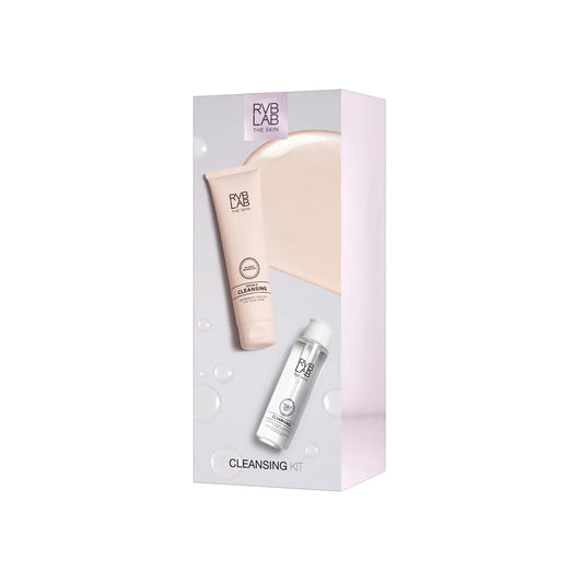 RVB LAB CLEANSING KIT - DETERGENTE VISO 2 IN 1 + ACQUA MICELLARE