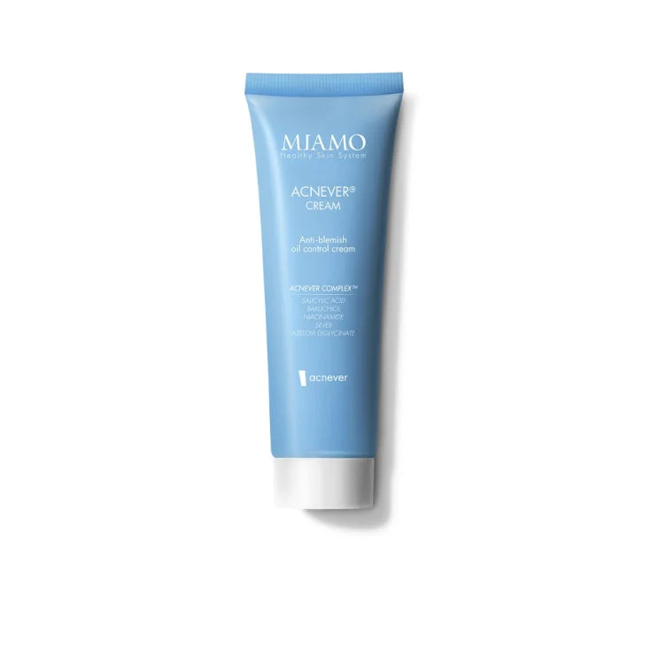 MIAMO Acnever Cream 50ml Crema Anti Imperfezione Sebonormalizzante