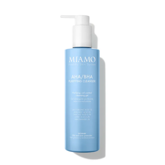 MIAMO Acnever AHA/BHA Purifying Cleanser -  Gel Detregente Purificante 250ml