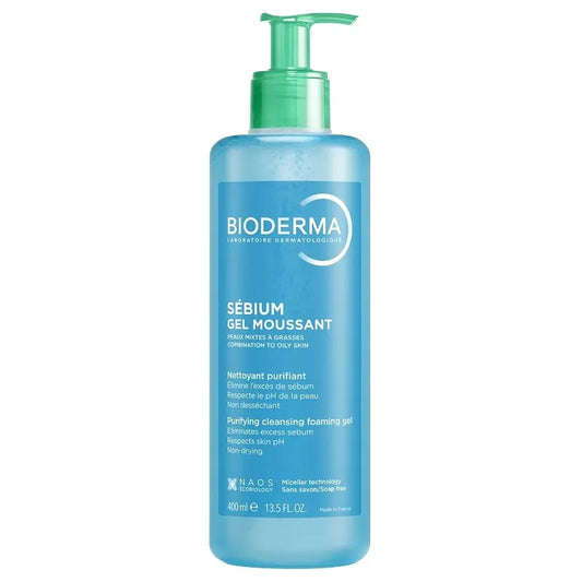 BIODERMA SEBIUM GEL MOUSSANT 400ML - Gel purificante
