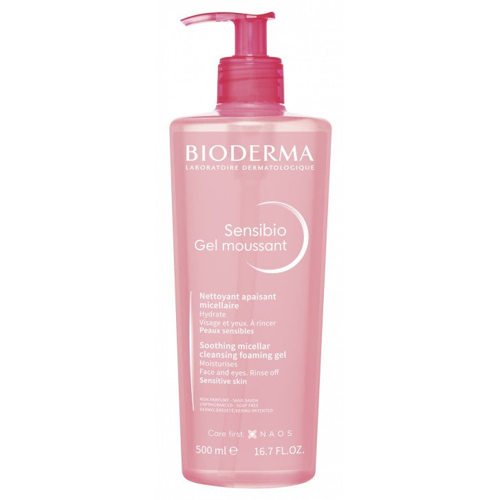 Bioderma Sensibio Gel Moussant Pelle Sensibile 500 ml