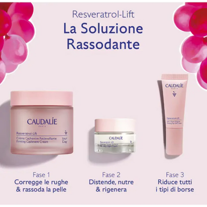 CAUDALIE Cofanetto Soluzione Rassodante Crema Cachemire+ Crema notte + Contorno occhi