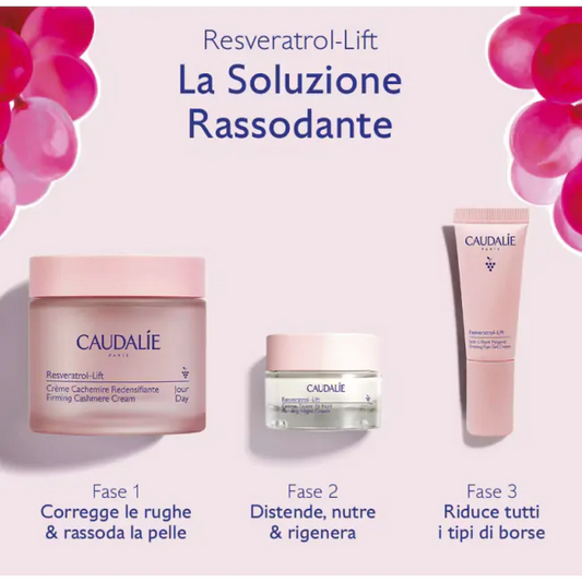 CAUDALIE Cofanetto Soluzione Rassodante Crema Cachemire+ Crema notte + Contorno occhi