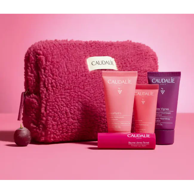 Caudalie Trousse inverno rituale idratazione viso corpo labbra