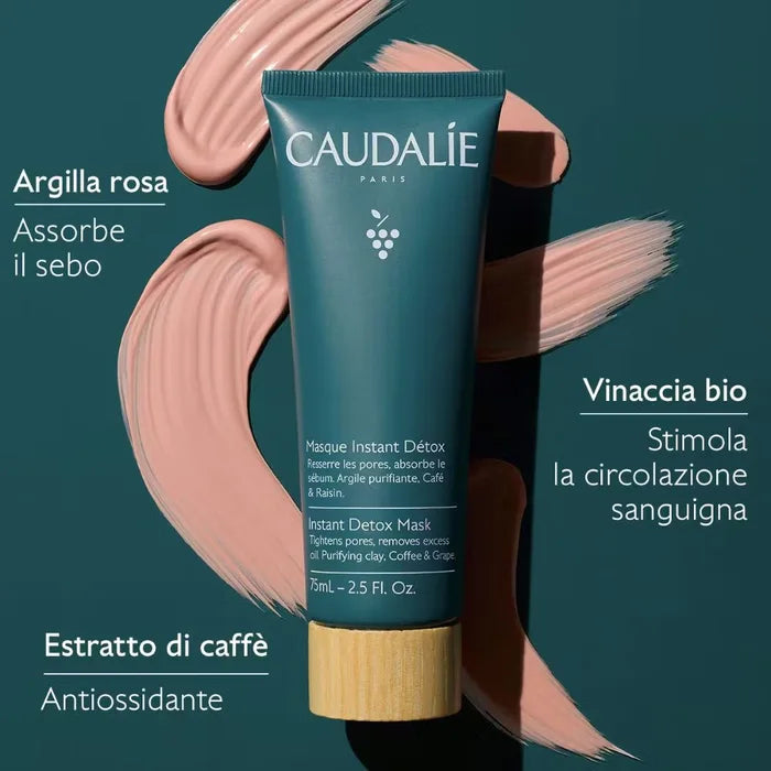 CAUDALIE VINERGETIC MASCHERA VISO INSTANT DETOX 35ml