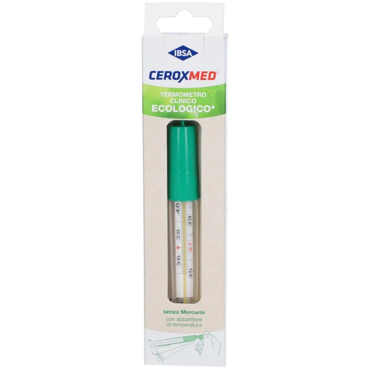 CEROXMED Termometro Clinico Ecologico Al Gallio IBSA Senza Mercurio