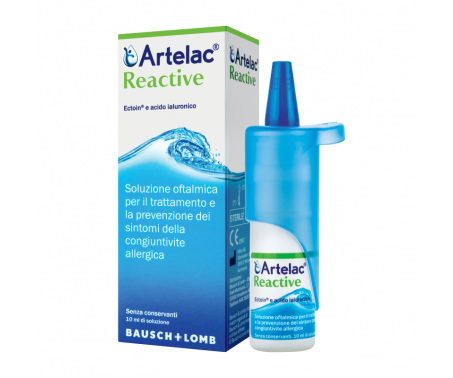 Artelac Reactive Gocce Oculari Multidose Flacone 10mL