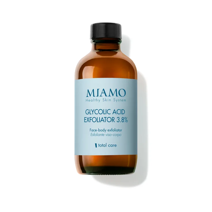 MIAMO Total Care Glycolic Acid Exfoliator 3.8% Esfoliante Viso corpo 120ml