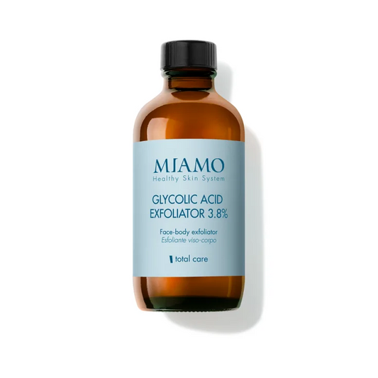 MIAMO Total Care Glycolic Acid Exfoliator 3.8% Esfoliante Viso corpo 120ml
