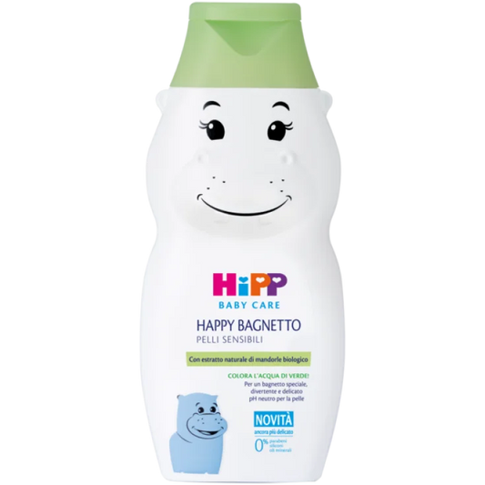 HIPP Happy Bagnetto Ippopotamo Baby Care Pelli Sensibili 0+