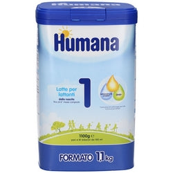 HUMANA 1 LATTE IN POLVERE FORMATO SCORTA 1,1 KG