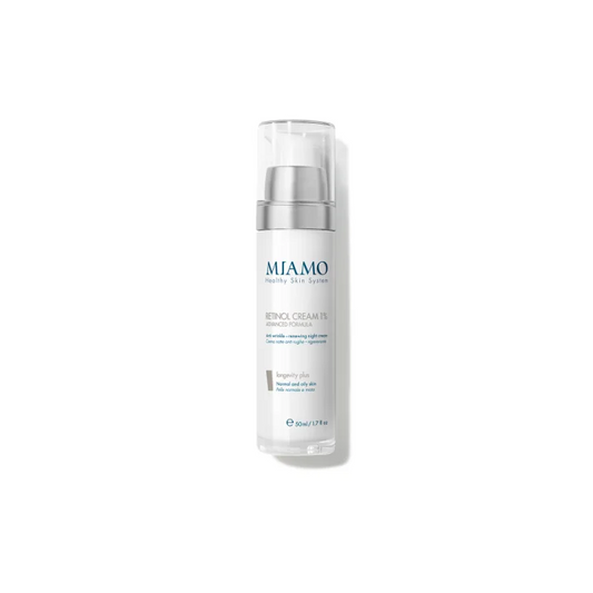 MIAMO Longevity Plus Retinol Cream 1% Crema Notte Rigenerante 50ml
