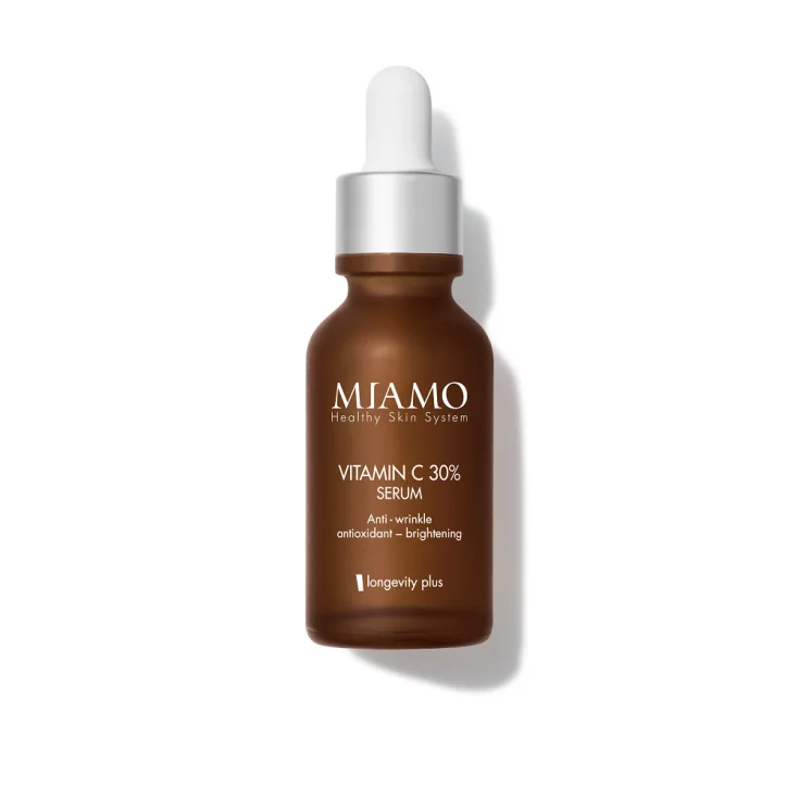 MIAMO Longevity Plus Vitamin C 30% Serum - Siero Antiossidante Schiarente 30ml