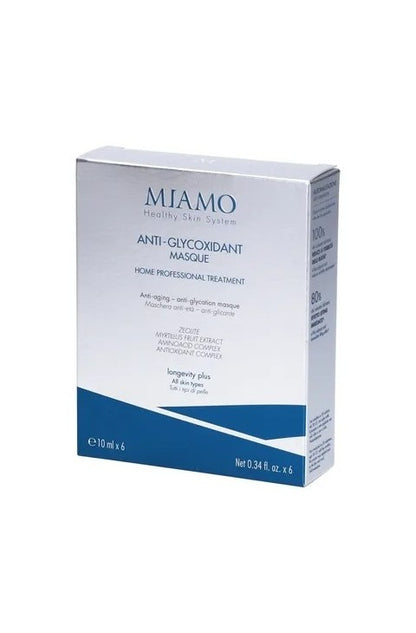 MIAMO Anti-Glycoxidant Masque Maschera Antietà 6x10ml