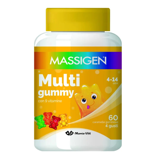 DAILYVIT MULTIGUMMY MULTIVITAMINICO 4-14 ANNI 60 CARAMELLE GOMMOSE