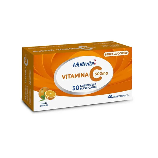MULTIVITAMIX VITAMINA C 500mg - 30 COMPRESSE MASTICABILE