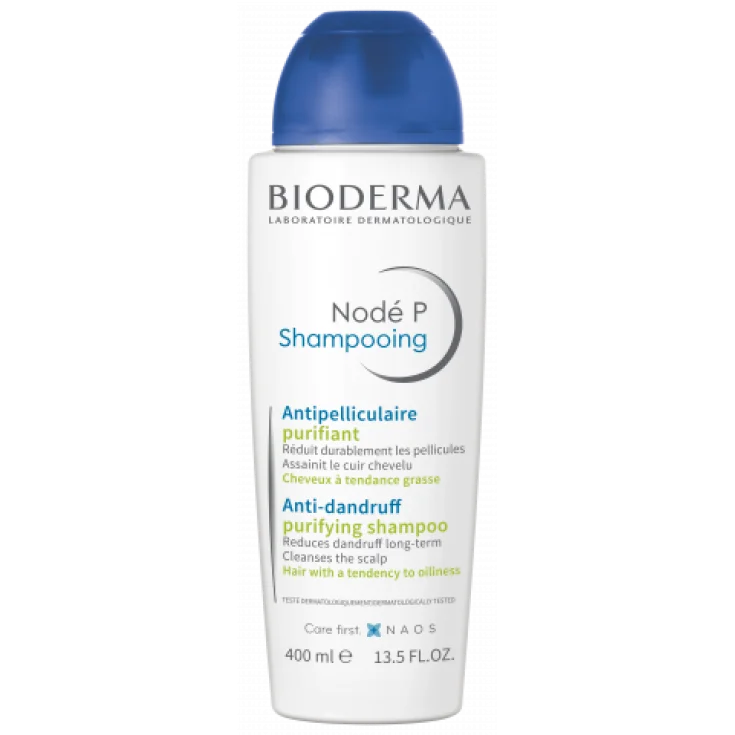 BIODERMA Nodé P Shampooing Purifiant Shampoo Dermatologico Antiforfora 400ml