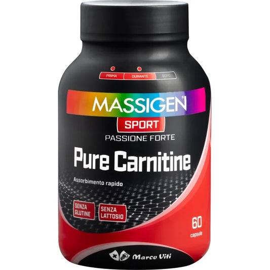 MASSIGEN SPORT CARNITINA PURA 100% - 60 CAPSULE