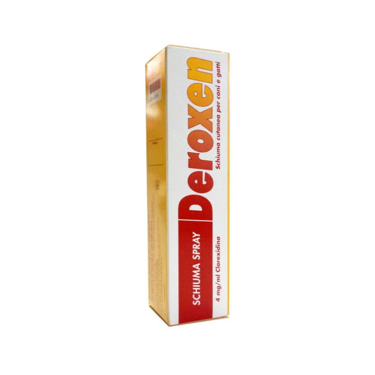 DEROXEN SCHIUMA SPRAY 200ML - SCHIUMA VETERINARIA CLOREXIDINA