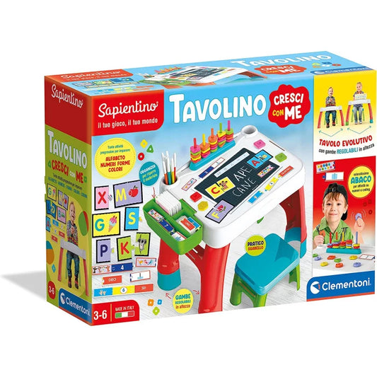 CLEMENTONI TAVOLINO CRESCI CON ME