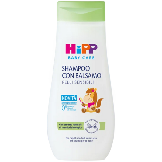 HIPP Shampoo Con Balsamo Baby Care 200ml