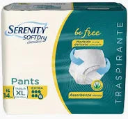 SERENITY PANTS EXTRA TAGLIA XL 14 PEZZI
