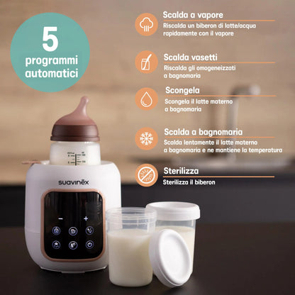 SUAVINEX Scaldabiberon e Sterilizzatore Multifunzione 5 in 1